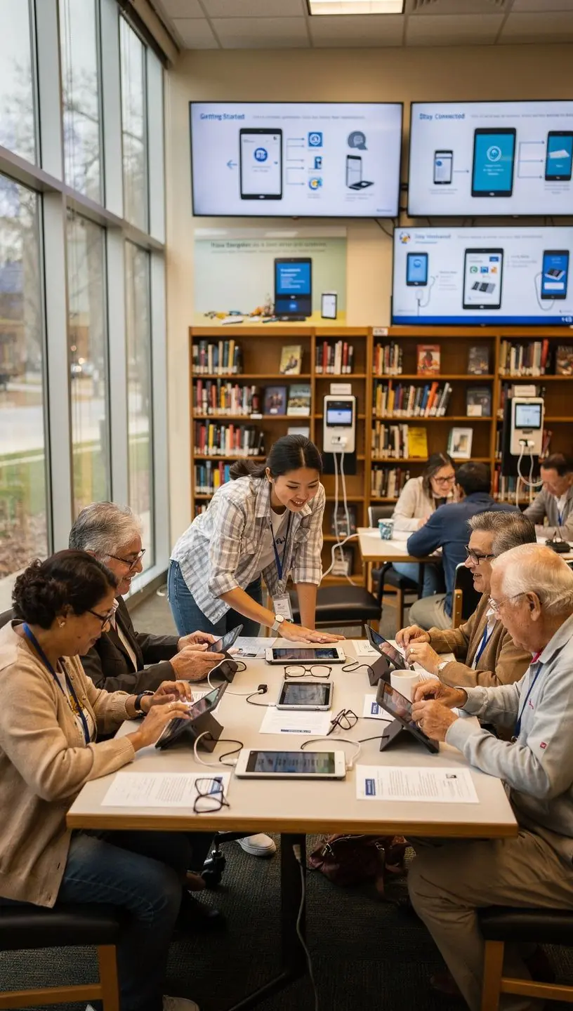 Technicians installing fiber optic cables on a neighborhood street in California.
