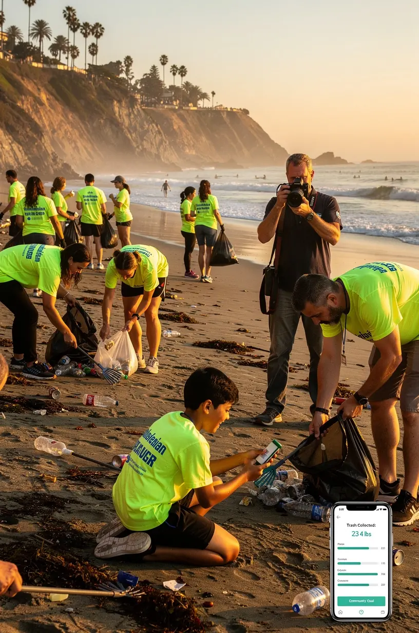Graphs and charts illustrating technology adoption progress in local districts.